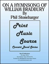 On a Hymnsong of William Bradbury Concert Band sheet music cover